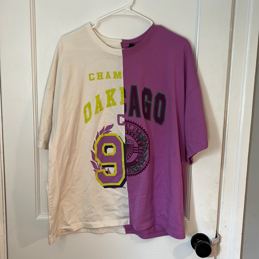 Wild fable split center oversized T-shirt